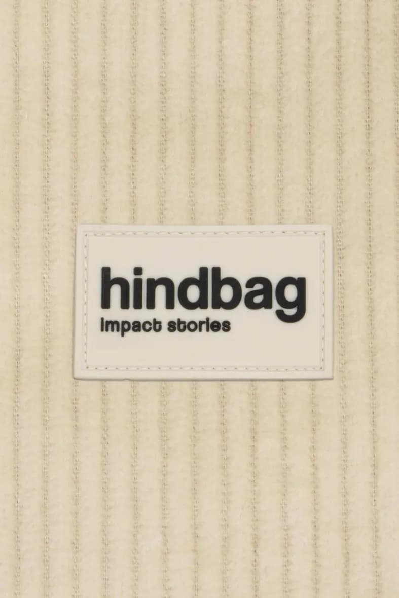 Hindbag Sofia Velours beige — vue 3