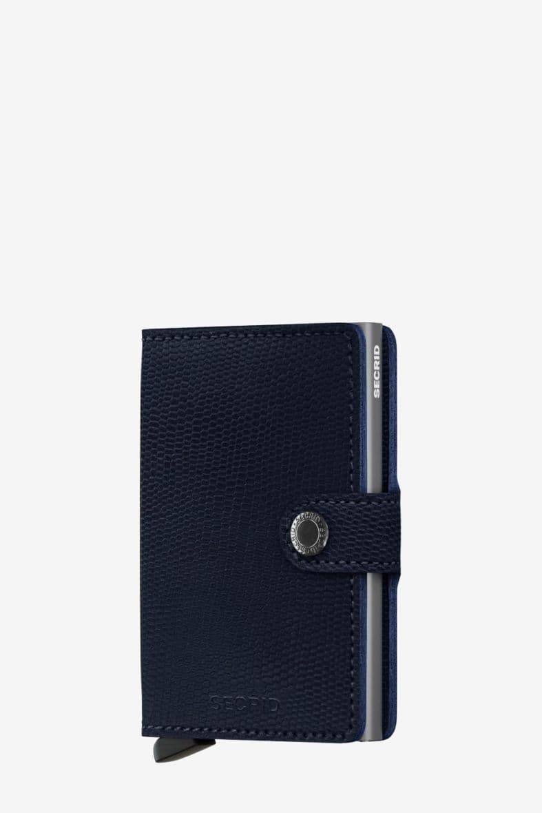 SECRID MINIWALLET RANGO BLUE TITANIUM — vue 1