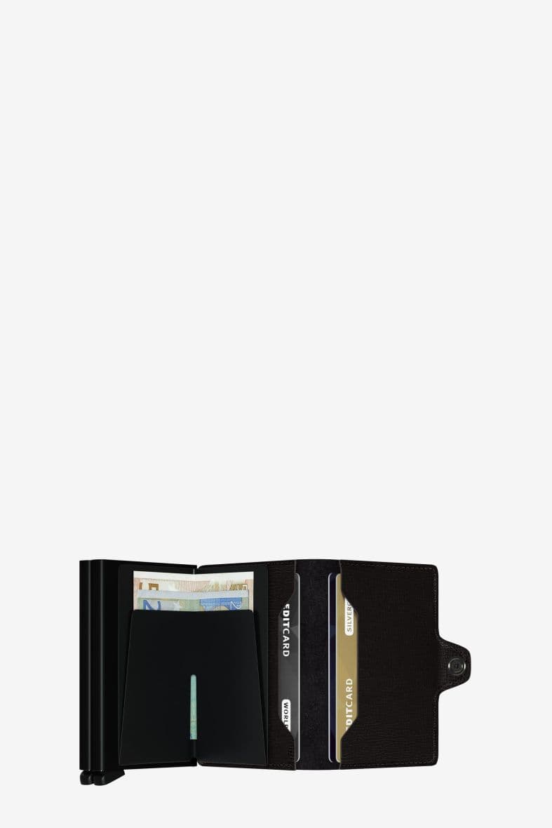 SECRID TWINWALLET CRISPLE BLACK — vue 3