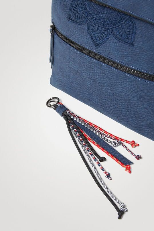 Desigual Sac à dos carré rabat extensible — vue 5