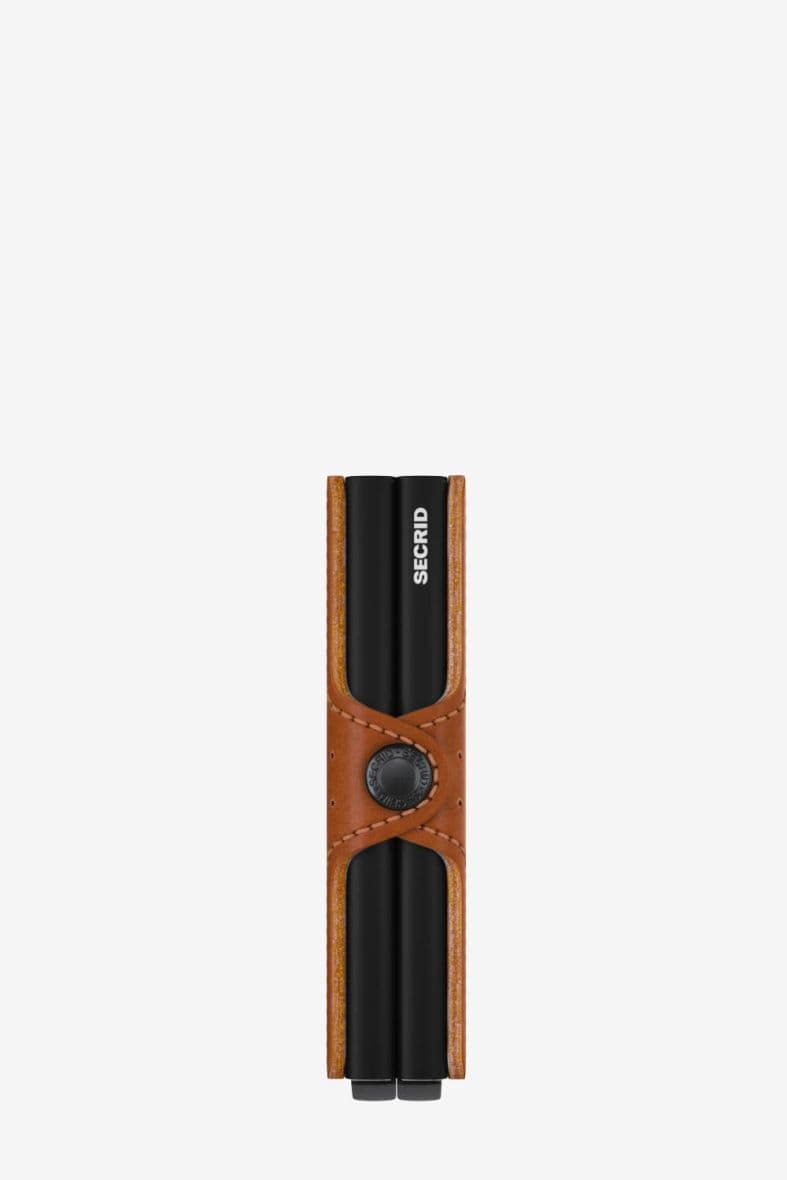 SECRID TWINWALLET PERFORATED COGNAC — vue 5