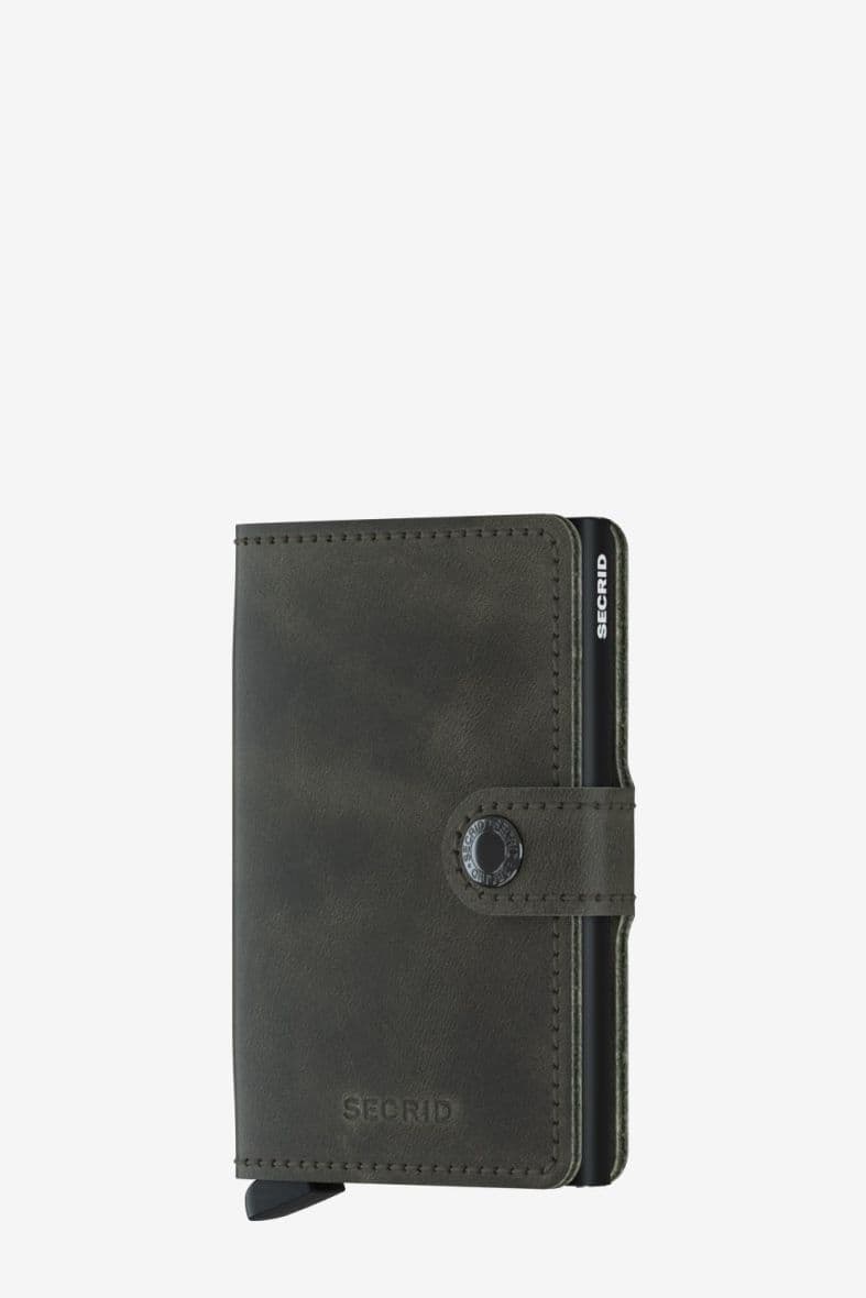 SECRID MINIWALLET VINTAGE OLIVE BLACK