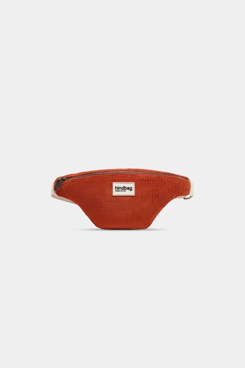 Hindbag Olivia velours brique