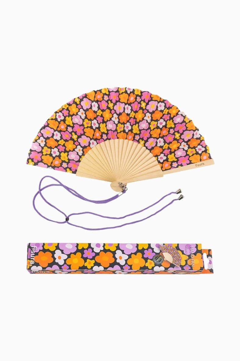 Eventail Fisura Vintage Flowers