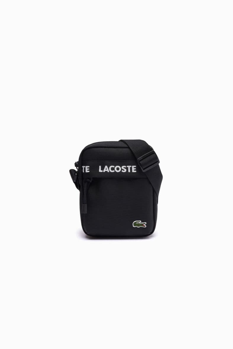 Lacoste vertical camera bag