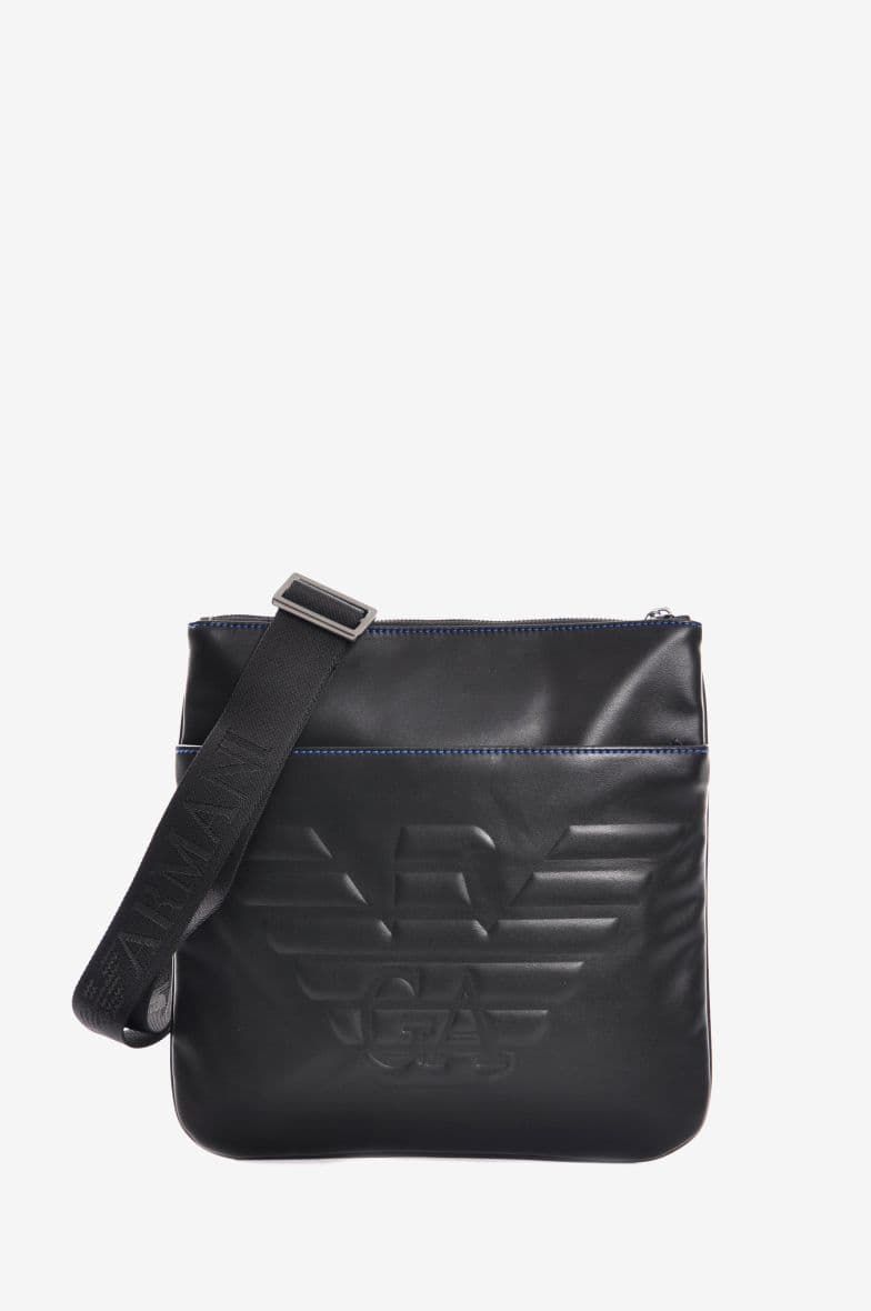 Sacoche Emporio Armani Piattina Grande Y4m180yg90j Noir