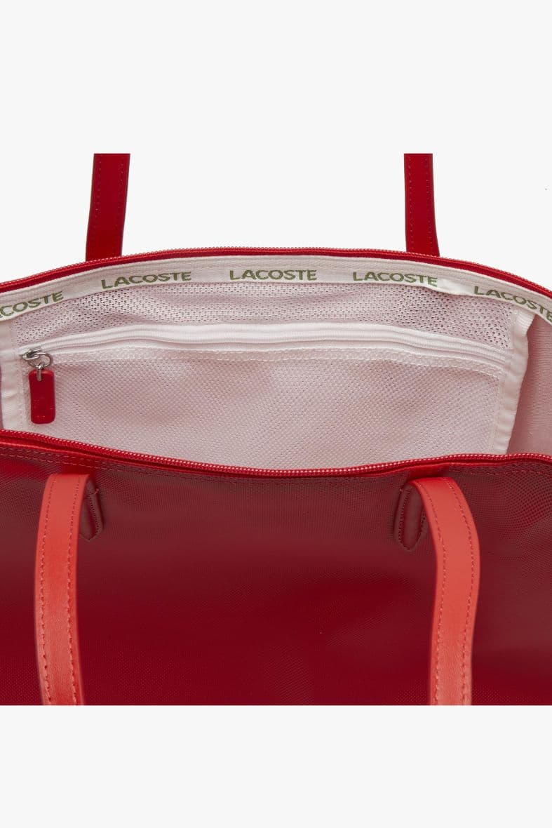Sac lacoste sales rouge pas cher