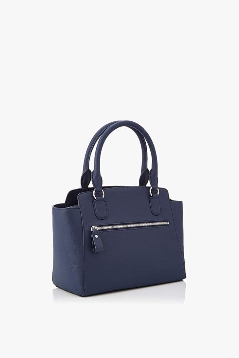 Sac à main top lacoste bleu marine